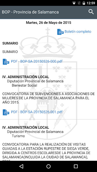 Run android online APK BOP Diputación de Salamanca from MyAndroid or emulate BOP Diputación de Salamanca using MyAndroid Run android online APK BOP Diputación de Salamanca from MyAndroid or emulate BOP Diputación de Salamanca using MyAndroid