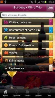 Emulate Android APK Bordeaux Wine Trip