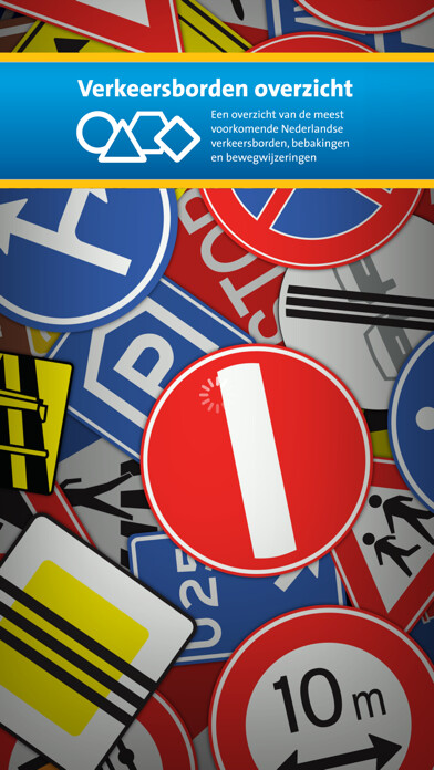 Emulate iPhone app Borden - Alle verkeersborden in één app using MyAndroid