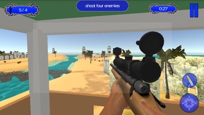 Emulate iPhone app Border Army Sniper Shoot using MyAndroid Emulate iPhone app Border Army Sniper Shoot using MyAndroid
