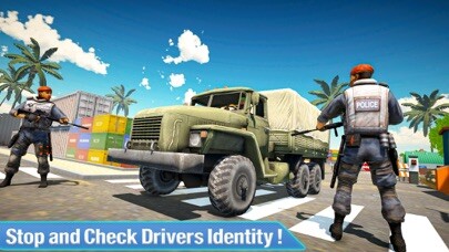 Emulate iPhone app Border Patrol Police Officer using MyAndroid