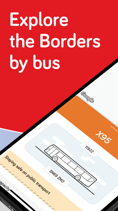 Emulate iPhone app Borders Buses using MyAndroid