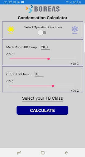 Run android online APK Boreas Condensation Calculator from MyAndroid or emulate Boreas Condensation Calculator using MyAndroid