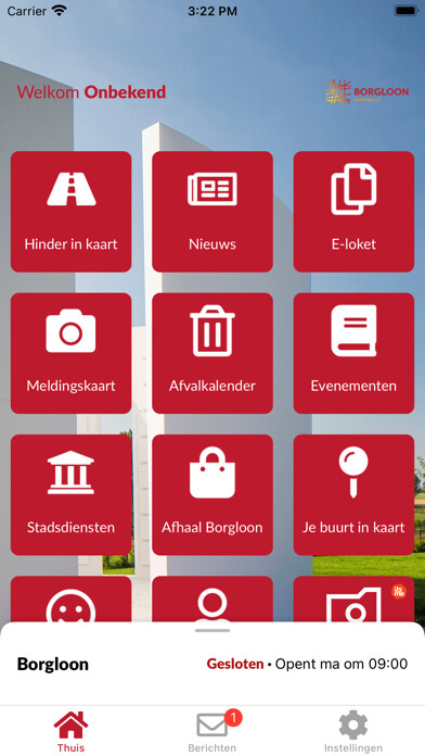 Emulate iPhone app Borgloon using MyAndroid