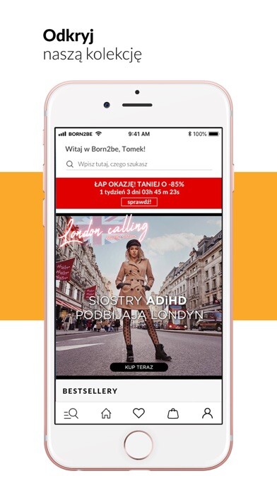 Emulate iPhone app born2be - Create Your Style using MyAndroid