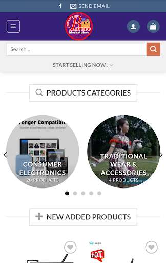 Run android online APK Borneo Marketplace from MyAndroid or emulate Borneo Marketplace using MyAndroid