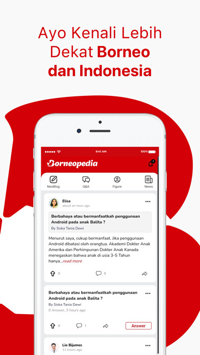 Emulate iPhone app Borneopedia using MyAndroid