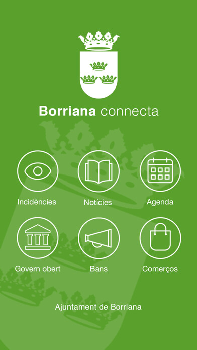 Emulate iPhone app Borriana connecta using MyAndroid Emulate iPhone app Borriana connecta using MyAndroid