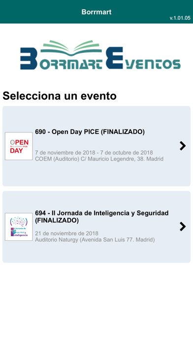 Emulate iPhone app Borrmart Eventos using MyAndroid Emulate iPhone app Borrmart Eventos using MyAndroid