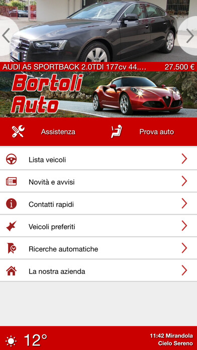 Emulate iPhone app Bortoli Auto using MyAndroid Emulate iPhone app Bortoli Auto using MyAndroid