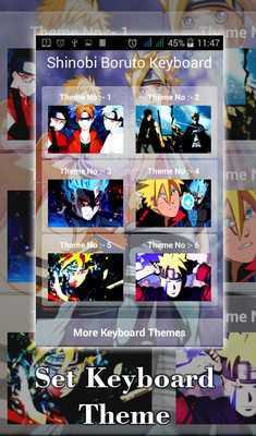 Emulate Android APK Boruto Keyboard - Shinobi Legend Emulate Android APK Boruto Keyboard - Shinobi Legend
