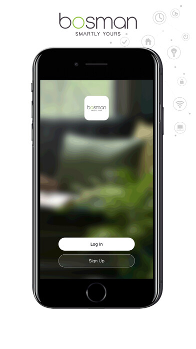 Emulate iPhone app BOSMAN SMART HOME using MyAndroid