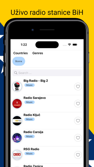 Emulate iPhone app Bosna i Hercegovina Radio Live using MyAndroid Emulate iPhone app Bosna i Hercegovina Radio Live using MyAndroid