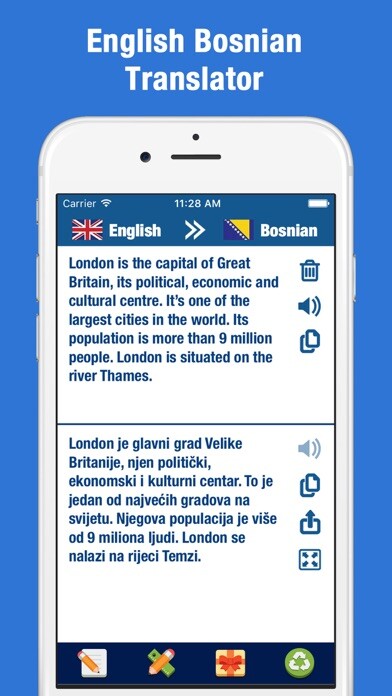 Emulate iPhone app Bosnian English Translation and Dictionary using MyAndroid Emulate iPhone app Bosnian English Translation and Dictionary using MyAndroid