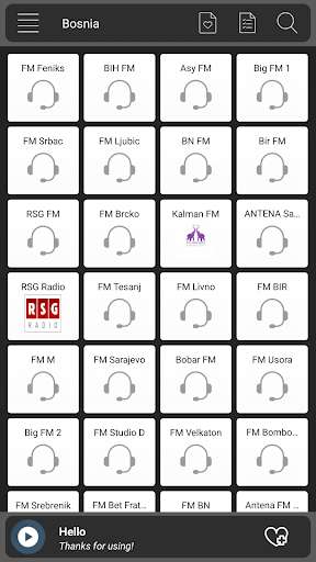 Run android online APK Bosnia Radio - Bosnia FM AM Online from MyAndroid or emulate Bosnia Radio - Bosnia FM AM Online using MyAndroid