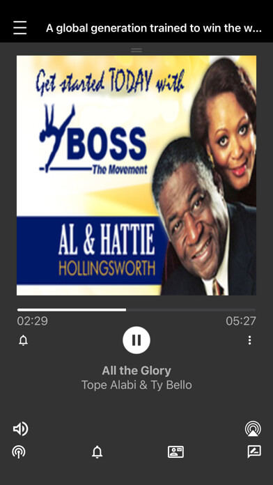 Emulate iPhone app B.O.S.S. Christian Radio using MyAndroid Emulate iPhone app B.O.S.S. Christian Radio using MyAndroid