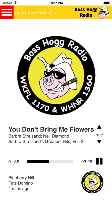 Emulate iPhone app Boss Hogg Radio using MyAndroid Emulate iPhone app Boss Hogg Radio using MyAndroid