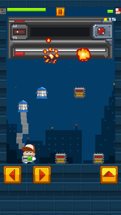 Emulate iPhone app Boss Level Shootout! using MyAndroid