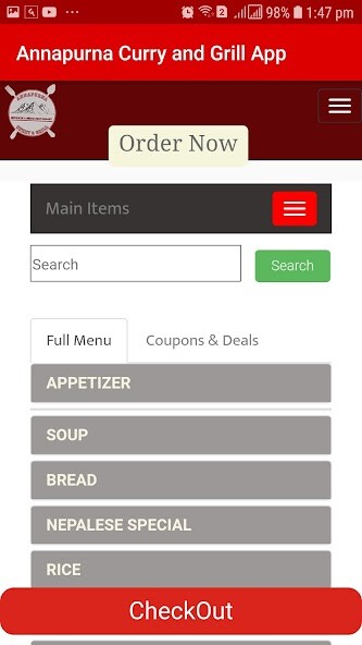 Run android online APK Boss Pizza Customer App from MyAndroid or emulate Boss Pizza Customer App using MyAndroid