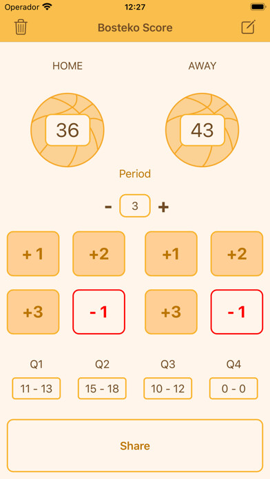 Emulate iPhone app Bosteko Score using MyAndroid