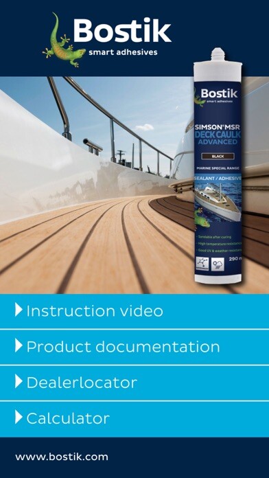 Emulate iPhone app Bostik Marine Solutions using MyAndroid