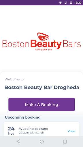 Emulate Android APK Boston Beauty Bar Drogheda
