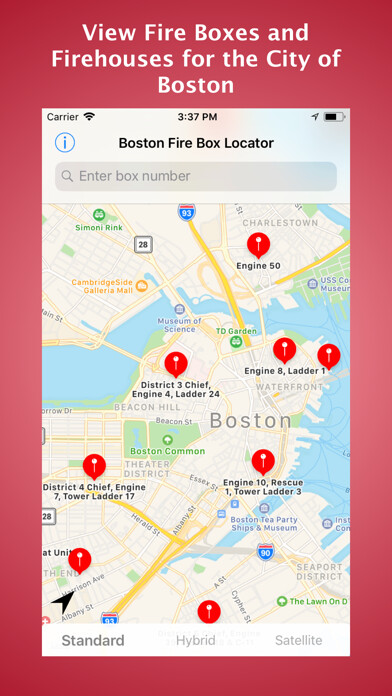 Emulate iPhone app BostonFireBox using MyAndroid