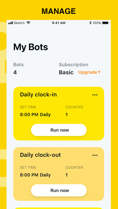 Emulate iPhone app Bot-It using MyAndroid Emulate iPhone app Bot-It using MyAndroid