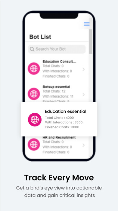 Emulate iPhone app Botsup - Analytics using MyAndroid Emulate iPhone app Botsup - Analytics using MyAndroid