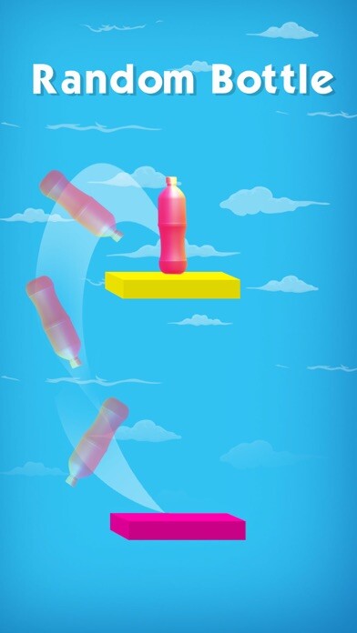 Emulate iPhone app Bottle Flipper 2K17 - bottle flip diving free game using MyAndroid