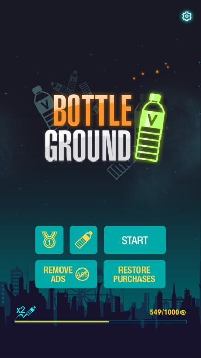 Emulate iPhone app Bottle Ground - Flip using MyAndroid Emulate iPhone app Bottle Ground - Flip using MyAndroid