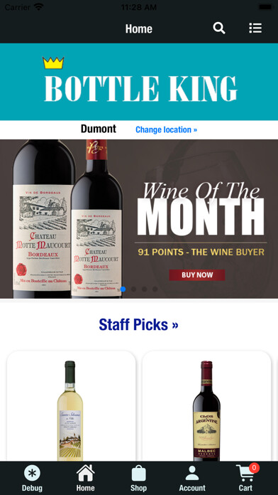 Emulate iPhone app Bottle King using MyAndroid