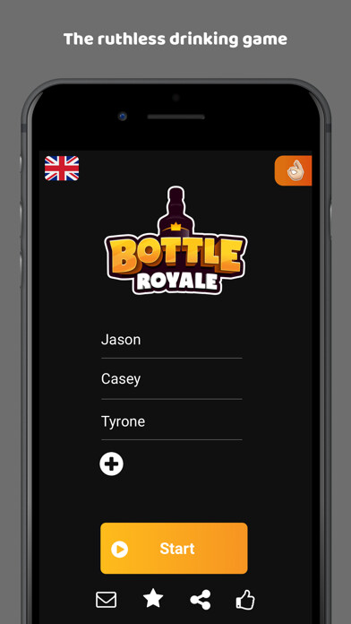 Emulate iPhone app Bottle Royale drinking game using MyAndroid Emulate iPhone app Bottle Royale drinking game using MyAndroid