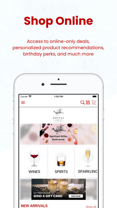 Emulate iPhone app Bottle Service TX using MyAndroid
