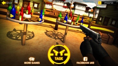 Emulate iPhone app Bottle Shoot 3D Expert - Flipping bottle shooting using MyAndroid Emulate iPhone app Bottle Shoot 3D Expert - Flipping bottle shooting using MyAndroid