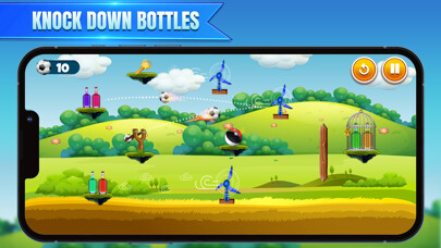 Emulate iPhone app Bottle Shooter Sling Shot Game using MyAndroid Emulate iPhone app Bottle Shooter Sling Shot Game using MyAndroid