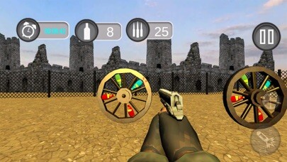 Emulate iPhone app Bottle Shooting Game 3D – Expert Sniper Academy using MyAndroid