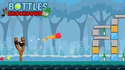 Emulate iPhone app Bottle Shooting Hit Knock Down using MyAndroid