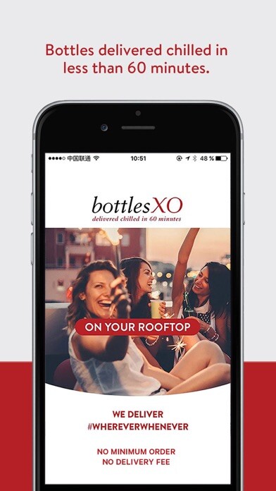 Emulate iPhone app BottlesXO - Alcohol Delivery using MyAndroid Emulate iPhone app BottlesXO - Alcohol Delivery using MyAndroid