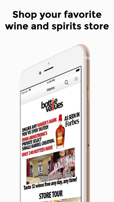 Emulate iPhone app Bottle Values using MyAndroid
