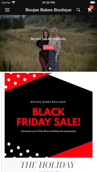 Emulate iPhone app Boujee Babes Boutique using MyAndroid Emulate iPhone app Boujee Babes Boutique using MyAndroid