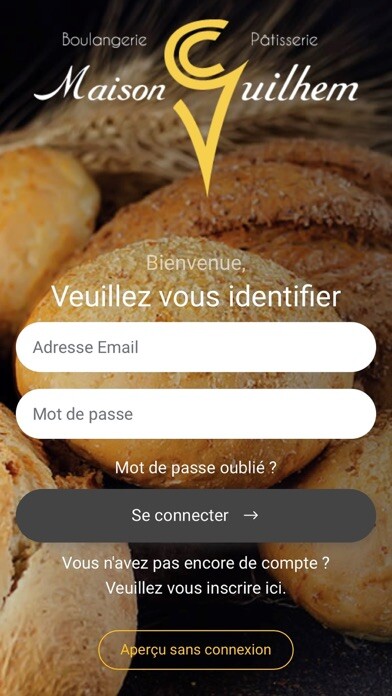 Emulate iPhone app Boulangerie Guilhem using MyAndroid Emulate iPhone app Boulangerie Guilhem using MyAndroid