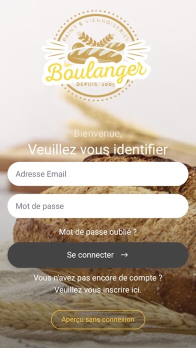 Emulate iPhone app Boulangerie Ton Boulanger using MyAndroid Emulate iPhone app Boulangerie Ton Boulanger using MyAndroid