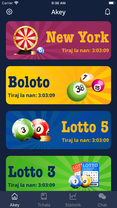 Emulate iPhone app Boulpam - Bolet ak tchala w using MyAndroid