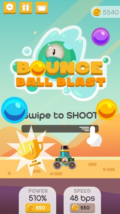 Emulate iPhone app Bounce Ball Blast using MyAndroid Emulate iPhone app Bounce Ball Blast using MyAndroid