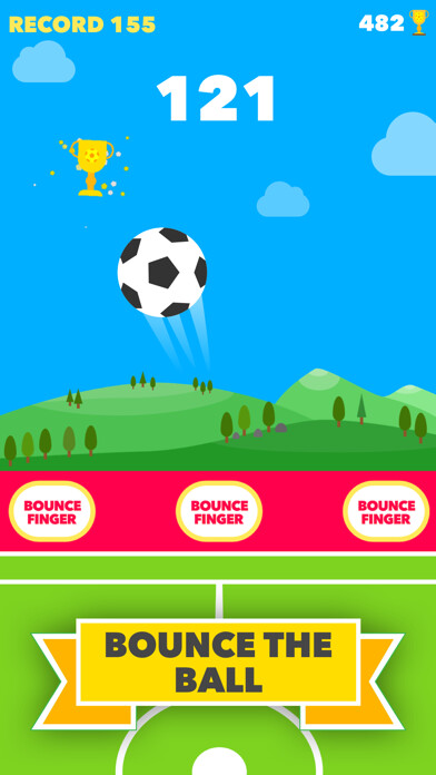 Emulate iPhone app Bounce Finger Soccer using MyAndroid Emulate iPhone app Bounce Finger Soccer using MyAndroid
