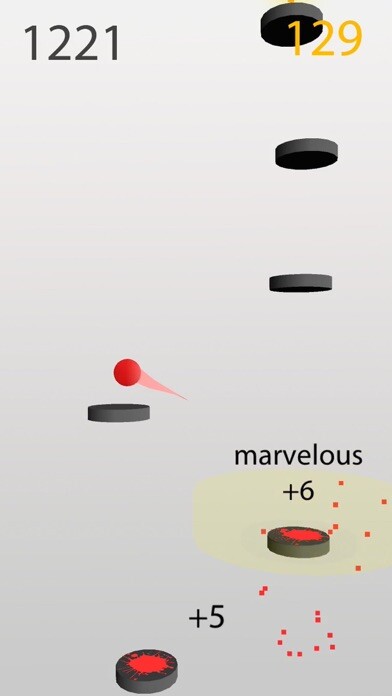 Emulate iPhone app Bounce Forever! using MyAndroid