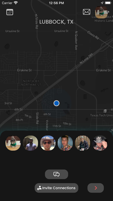 Emulate iPhone app Bouncer - Find Your People using MyAndroid