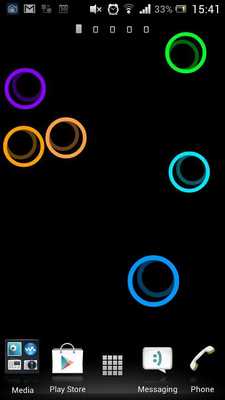 Emulate Android APK Bouncers Activity Wallpaper