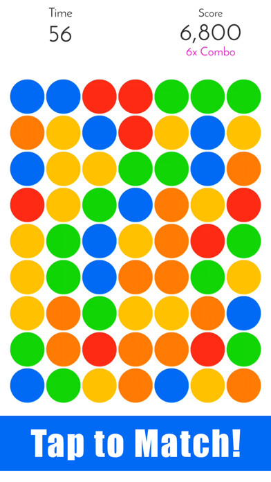 Emulate iPhone app Bouncy Balls - Tap Match 3 Game using MyAndroid